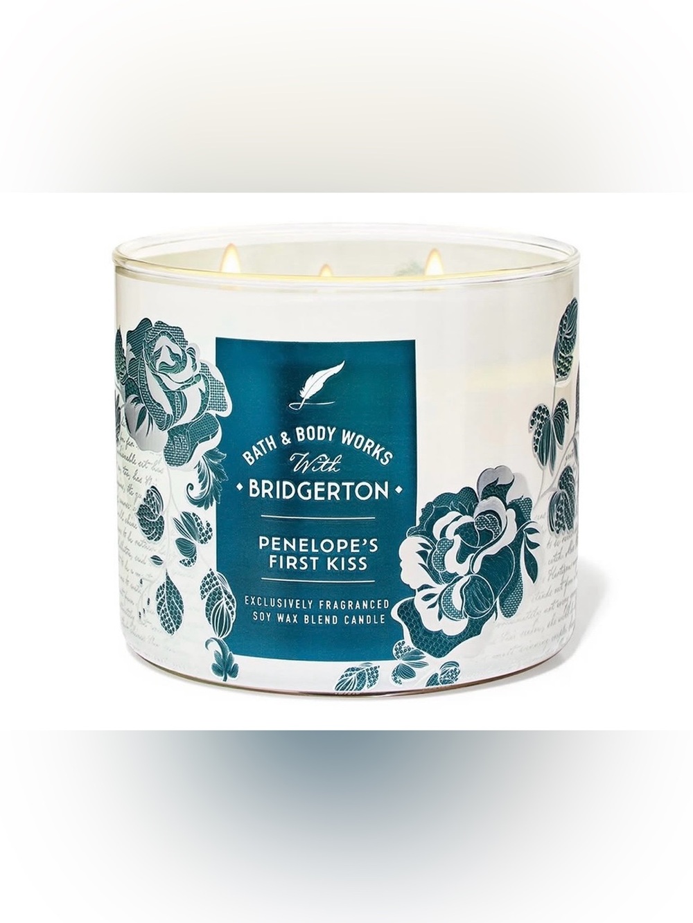 BATH & BODY WORKS Bridgerton Penelope’s First Kiss 3 Wick Candle